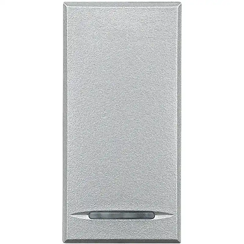 Legrand AXOLUTE ŁĄCZNIK KRZYŻOWY 1 MODUŁ ALUMINIUM, Bticino