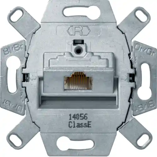 Berker (Hager) Mechanizm Gniazda Komputerowego RJ45 Cat.6A 1-krotny (one.platform)