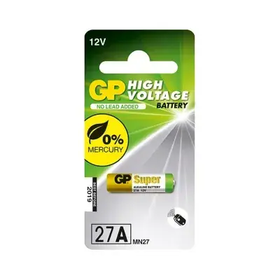 BATERIA MERCURY FREE MN27 27A 12V GP