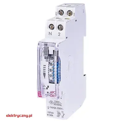 PROGRAMATOR CZASOWY APC-DR1 16A 230V 002472002 ETI