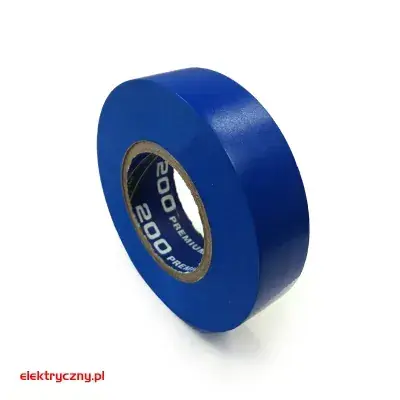 TAŚMA ELEKTROIZOLACYJNA PCW 19mm x 18m NIEBIESKA ANTICOR