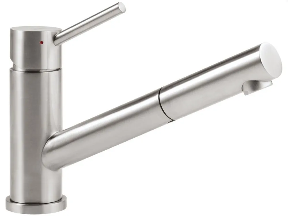 Villeroy & Boch Como Shower Bateria kuchenna z wyciąganą wylewką stalowa 925200LC