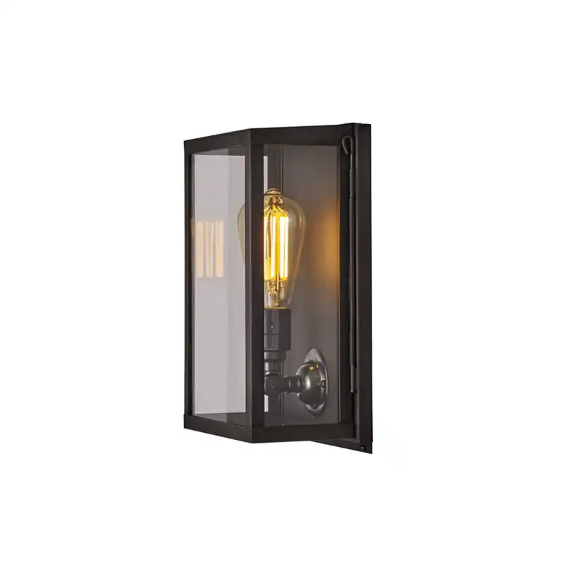 Davey Lighting Box Light Small Kinkiet 29,5x20 cm IP44 Standard E27 GLS niklowy polerowany DP7644/NP/PO/FR