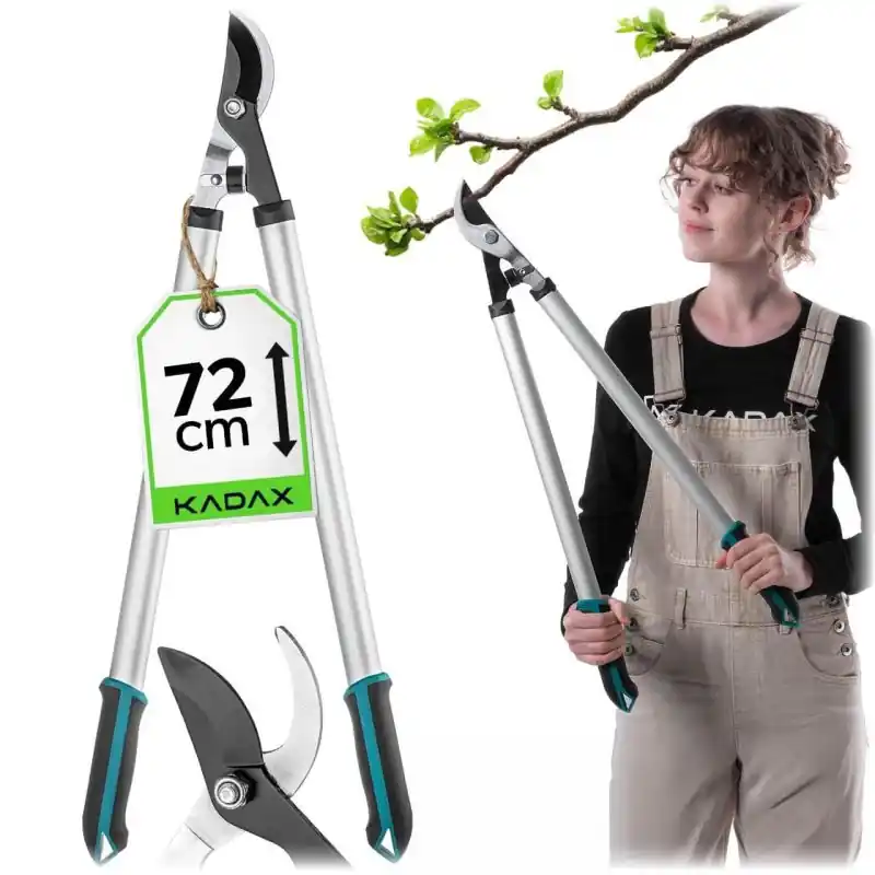 Sekator ogrodowy 72 x 31 cm, czarny