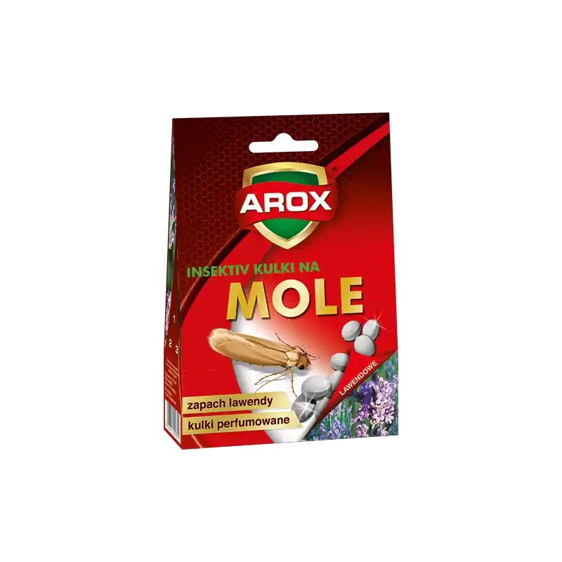 Arox Kulki na mole odzieżowe lawendowe