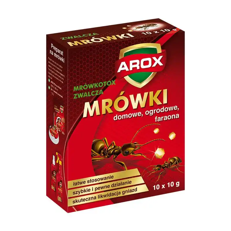 Arox Mrówkotox Preparat na mrówki 10 szt. x 10 g