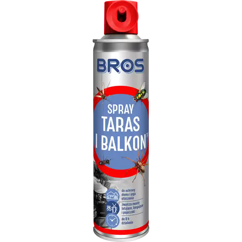 Bros Spray owadobójczy na taras i balkon 350ml