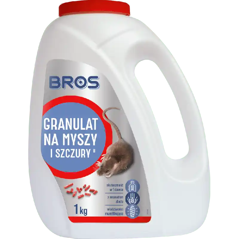 Bros Granulat na myszy i szczury 1 kg