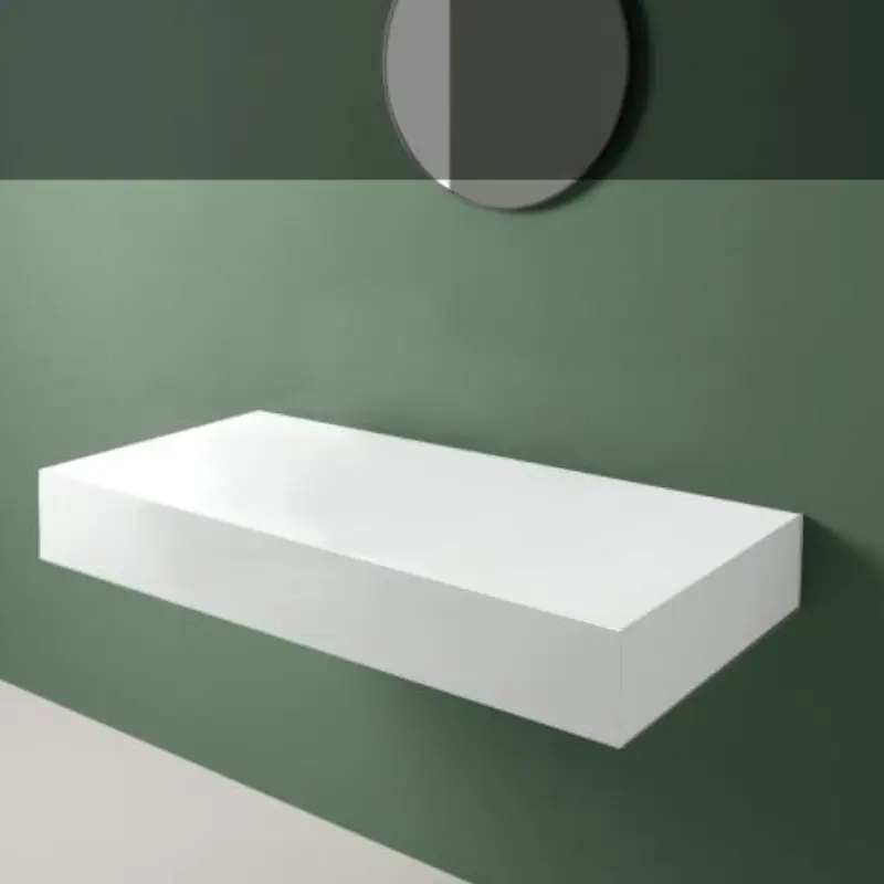 Axa SKYLAND Blat pod umywalkę 140x50 cm Biały mat 40014012