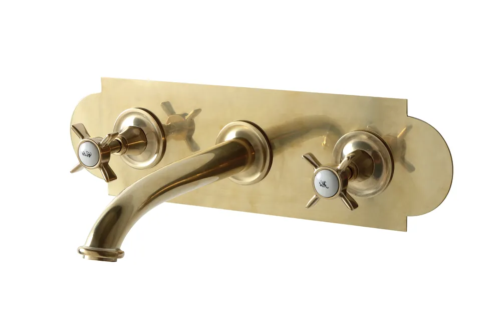 Bleu Provence Bateria kuchenna ścienna brass RLF1016MON
