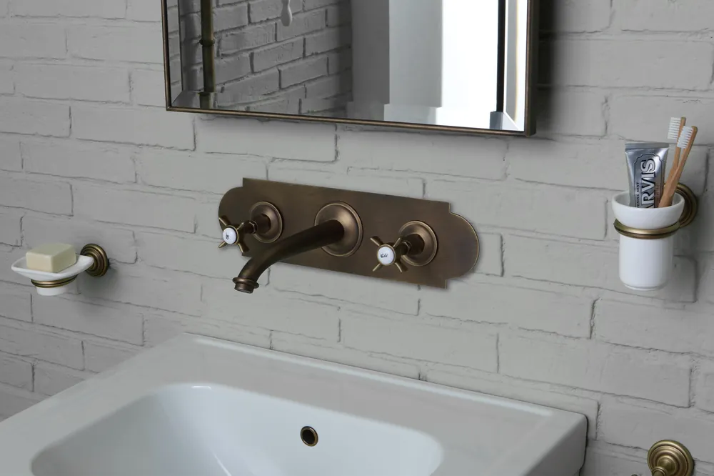 Bleu Provence Bateria kuchenna ścienna dark bronze RLF1016MBG