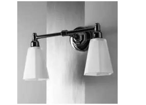 Sbordoni Dèco Lampa łazienkowa podwójna ścienna chrom DE032CR