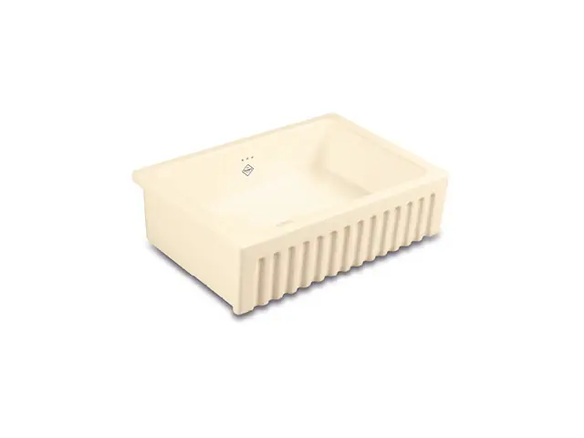 Shaws Bowland 800 Zlew jednokomorowy 79,7x53,5 cm Biszkoptowy BLF5312PN