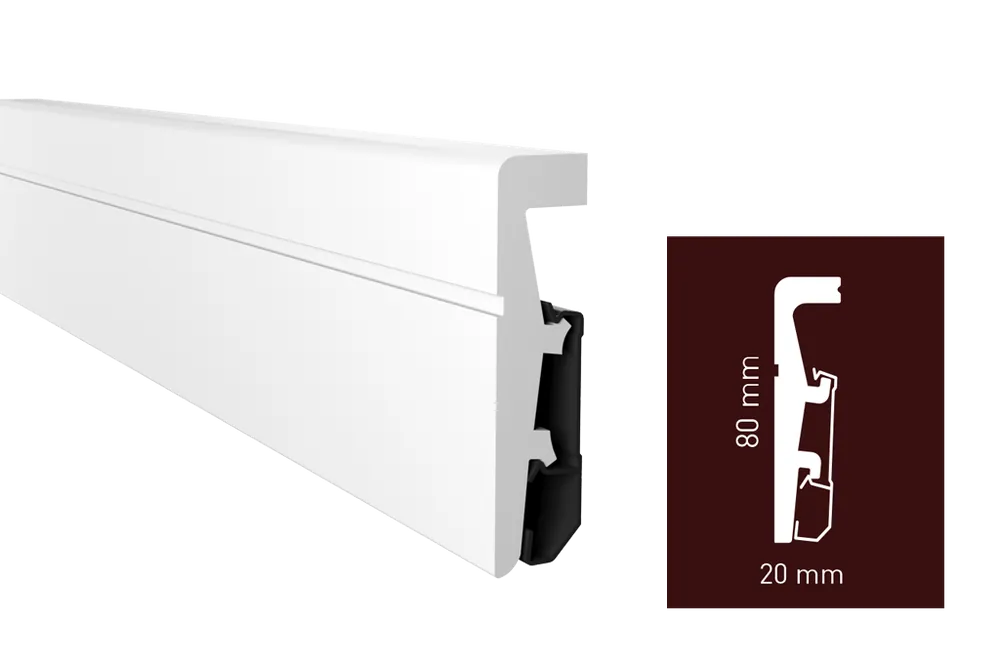 ARBITON VEGA P0811 listwa przypodłogowa 2x8x240cm