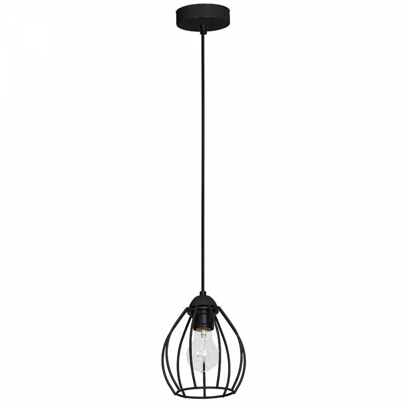 Lampa wisząca Don black 1xE27