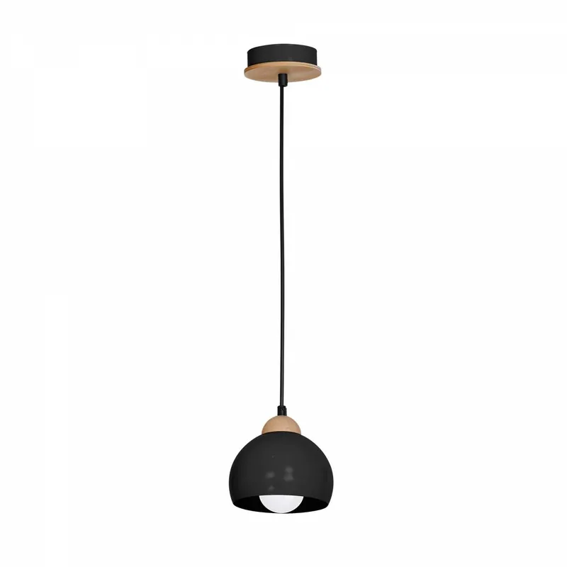Lampa wisząca Dama black 1xE27
