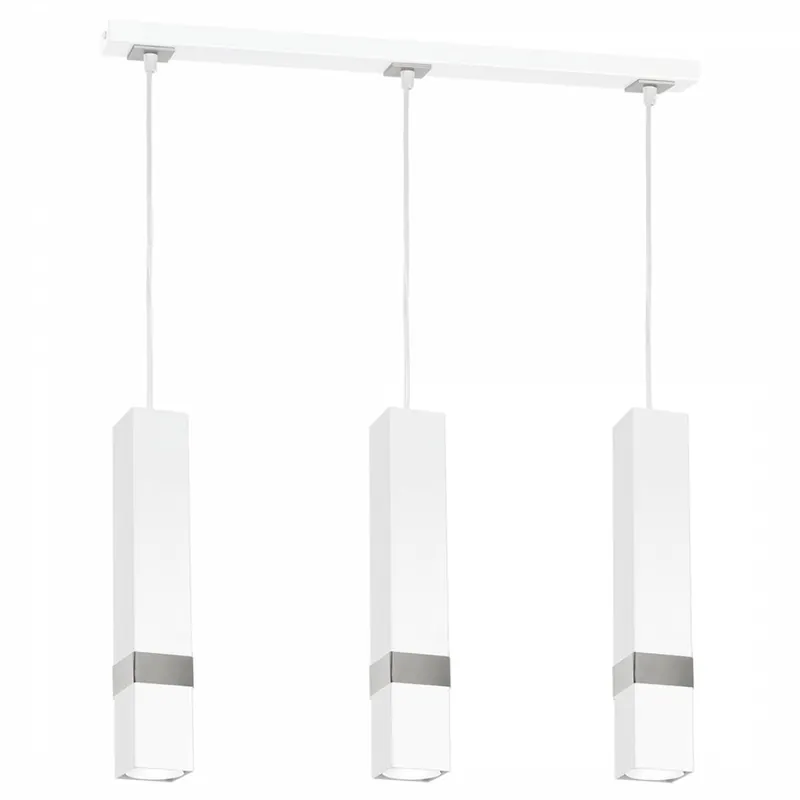 Lampa wisząca Vidar white/chrome 3xGU10