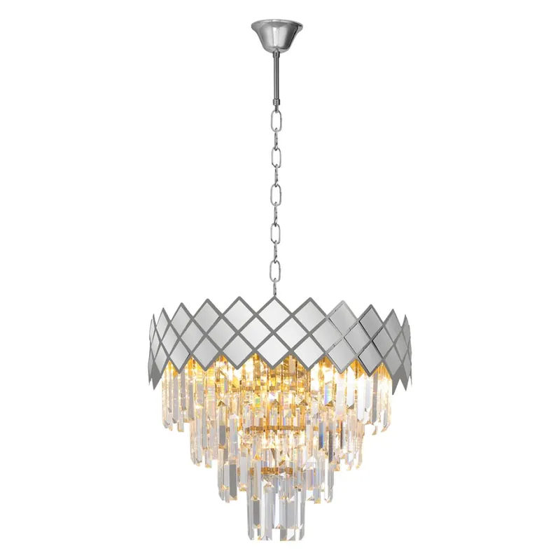 Żyrandol Carisma chrome 9xE14