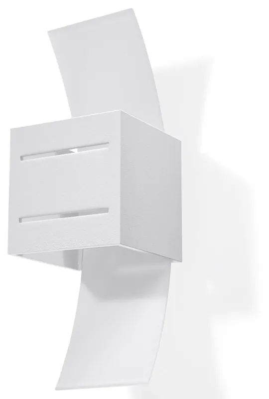 Minimalistyczny kinkiet E730-Elfoni - biały