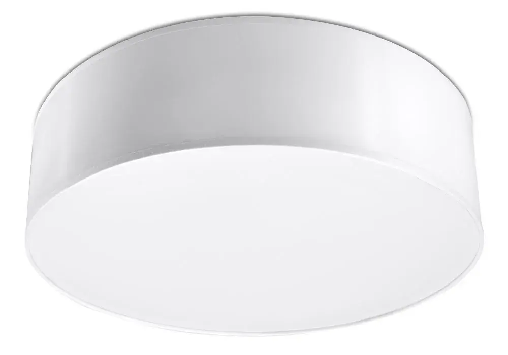 Minimalistyczny plafon do przedpokoju LED E778-Vati - biały