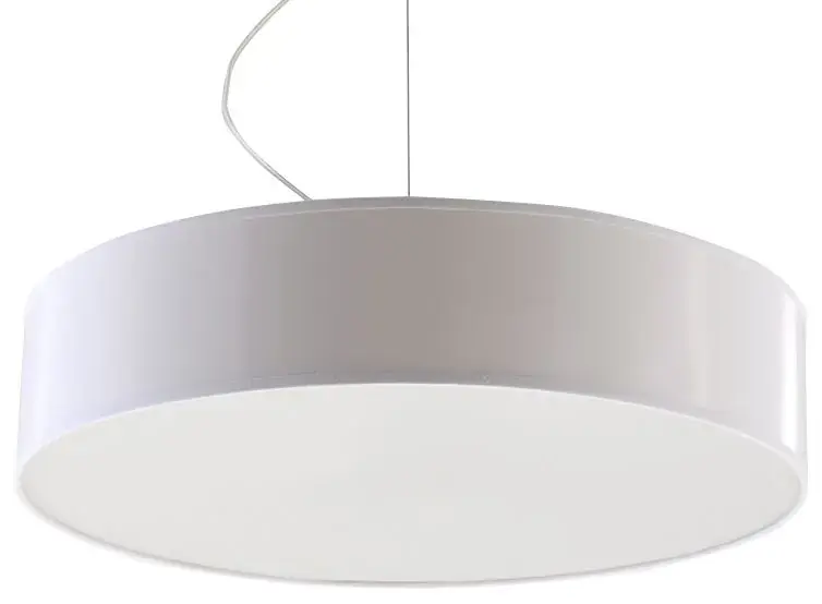 Designerska lampa wisząca LED E818-Vati - biały