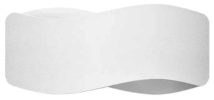 Biały nowoczesny kinkiet ścienny - S178-Baltoro