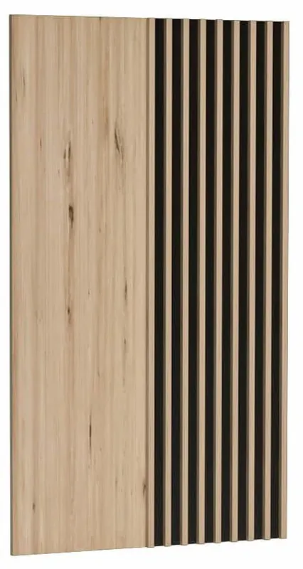 Ozdobny panel ścienny lamelowy dąb artisan - Rovel 12X