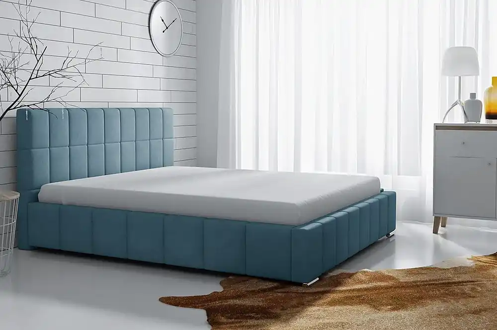 Łóżko tapicerowane Acent 2X 180x200 - 44 kolory
