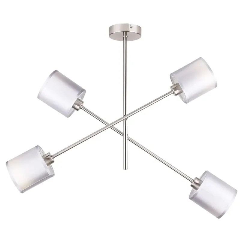 Biała lampa wisząca - K249-Fifrox