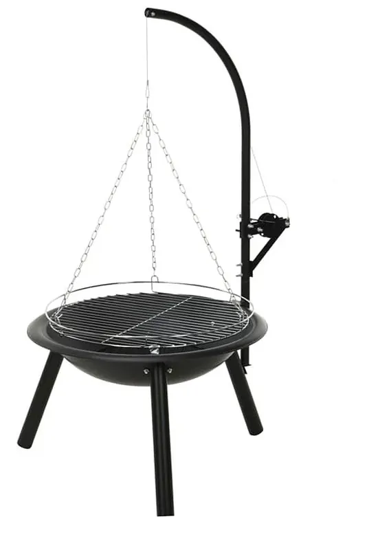 Okrągły grill z paleniskiem ogrodowym - Atra 6X