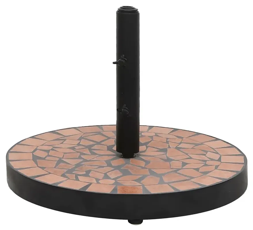Ceramiczna podstawa pod parasola ogrodowy terakota - Clovis