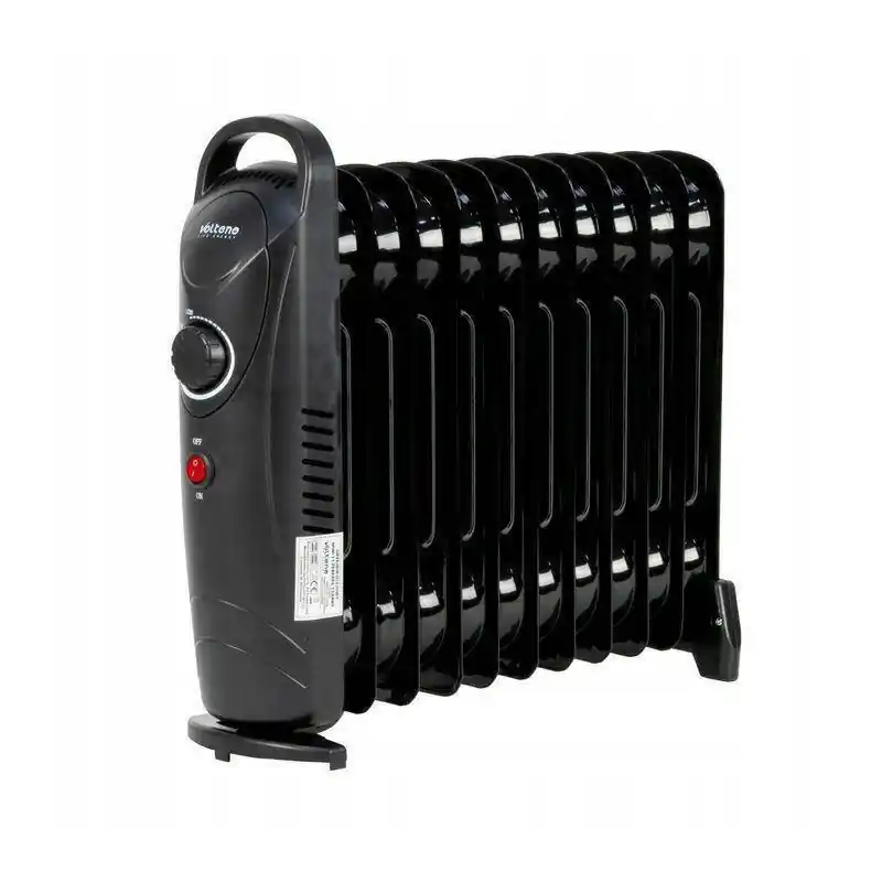 Grzejnik olejowy mini 11 żeberek 1200W czarny VO2829 Volteno