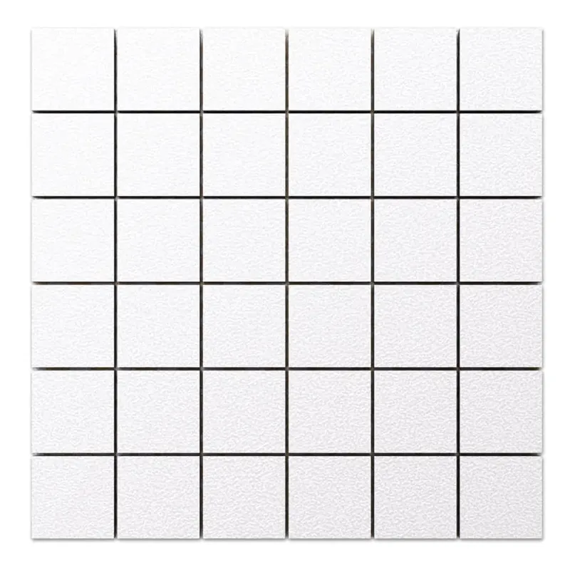 Mozaika gresowa abisso white biała bianco 30×30 kostka 4,8 cm